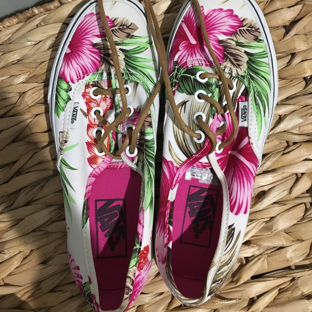 Floral Vans